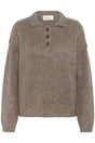 My Essential Wardrobe - Knit Pullover - Brown Melange - Paloma Polo