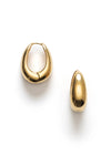 Anni Lu - Øreringe - Guld - Golden Curve Hoops Bold