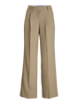 JJXX brede ben-suitpants i Brindle Beige, set forfra.