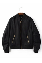 Sassy Copenhagen - Bomber jacket - Black - Nora (small in size)