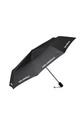 Sort Paraply med Logo - Essential Umbrella - Karl Lagerfeld
