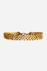 Håndlavet perle armbånd - Peggy MAX PE10 - Guld - Ibu Jewels