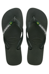 Havaianas - Klipklapper - Verde Olive - Brasil Logo FC sss