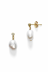 Anni Lu - Earrings - Gold - Pearly