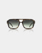 A. Kjærbede - Sunglasses - Striped Horn - Kaya sss