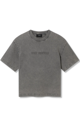 Axel Arigato - T-shirt - Steel gray - Distort