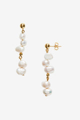 Anni Lu - Earrings - Gold - Pearly Drop