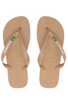 Havaianas - Klipklapper - Rose Gold - Brasil Logo FC sss