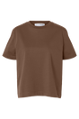 Selected Women - T-shirt - Chocolate chip - Essential
