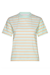 2NDDAY - T-shirt - Striped Soothing sea - Marissas