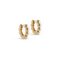 Enamal - Hoops - Gold - Ball Chunky - Stilkompagniet.dk