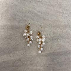 Andcopenhagen - Earrings - Freshwater pearls - Polly
