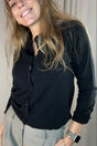 Sassy Copenhagen - 100% Cashmere polo - Sort - Samara