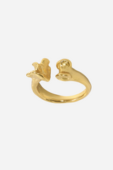 Andcopenhagen - Ring - 18 carat gold plated 925 sterling silver - Bonnie