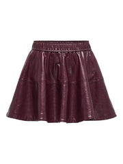 Only - Skater Skirt - Bordeaux - Jacky