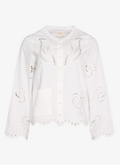 Sissel Edelbo - Skjorte - Hvis broderi anglaise - Cecilie
