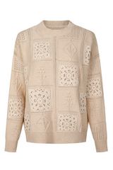 Sassy Copenhagen - Strik - Beige - Camilla