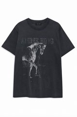 Anine Bing - T-shirt - Gray - Lili tee