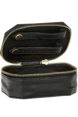 Depeche - Leather jewelery box Medium in soft leather / 13038 - black