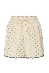 YAS - Shorts - Black dobby dots - Dobby