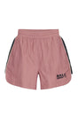 Shorts i "Wistful Mauve" med elastisk talje og logo "BALL 74" foran. Baglomme til stede.