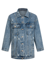 Sassy Copenhagen - Denim jakke - Light blue - Martine