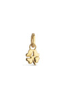 Enamel - Charm - Gold - Organic Clover - Stilkompagniet.dk