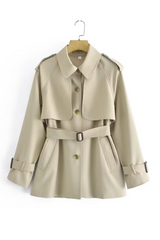 Sassy Copenhagen - Trench coat - Khaki - Vela