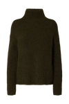 Selected Femme - Knitwear - Deep Depths - Gabriella High Neck