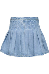 Only - Skirt - Mini skirt blue - Jean