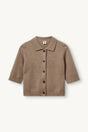 The Garment - Cardigan - Brown - Como Cropped Cardigan