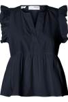 Selected Femme - Top - Dark Sapphire - Blair-ida