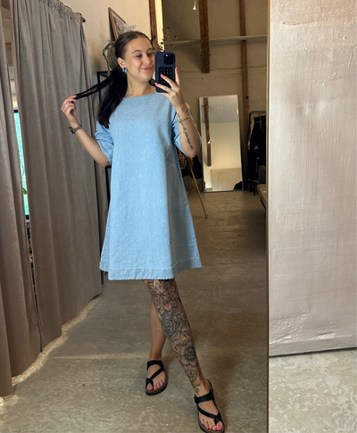 Denim dress - Light blue denim - Gigi - Only