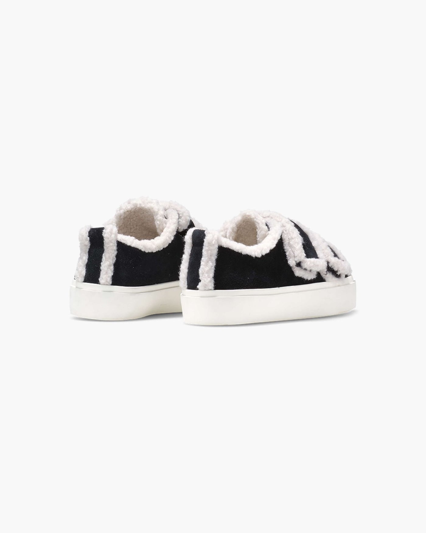 Inuikii - Sneakers - Black - Shearling Low Velcro