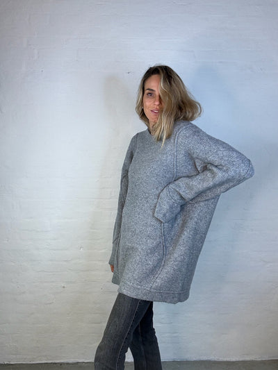 MbyM - Dress - Knitted Long Gray - Travel