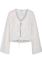 Noisy May - Skjorte - Cloud Dancer - Ashley