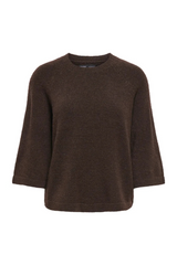 Only - Strik Pullover - Brun - Simoni
