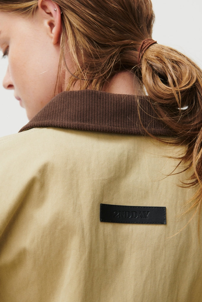 2NDAY - Jakke - Kelp/Beige - Bruce