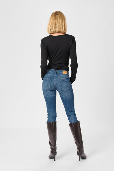 My Essential Wardrobe - Jeans - Blue Vintage Wash - 32 The Celina 100 Slim Y
