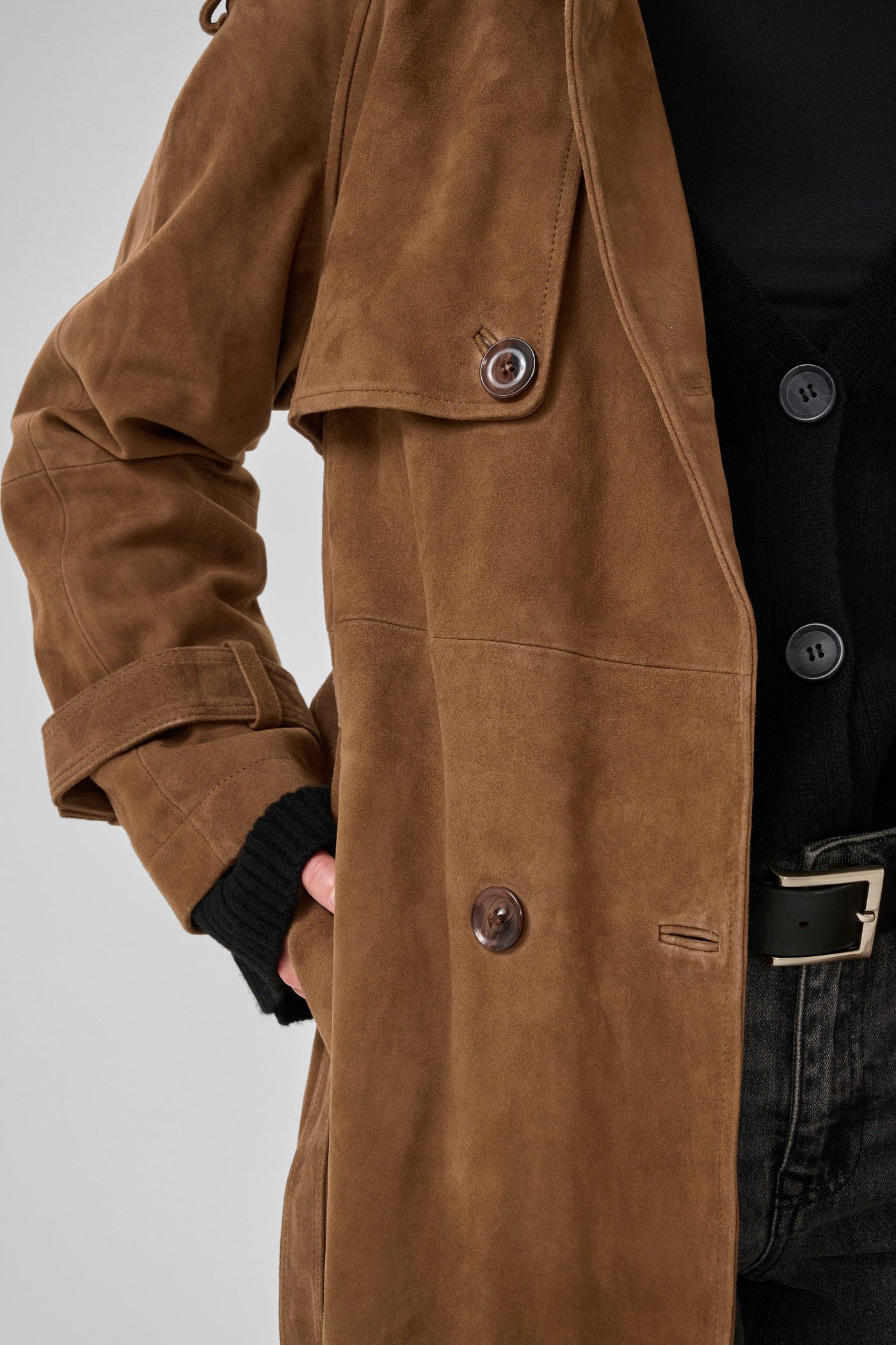 MY ESSENTIAL WARDROBE - Trench coat - Suede Delicioso - Tara