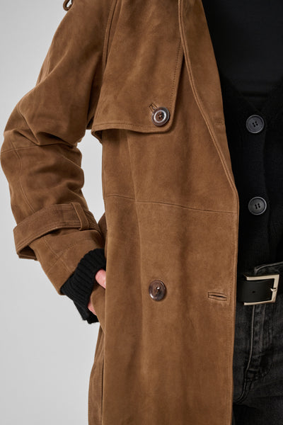 MY ESSENTIAL WARDROBE - Trench coat - Suede Delicioso - Tara