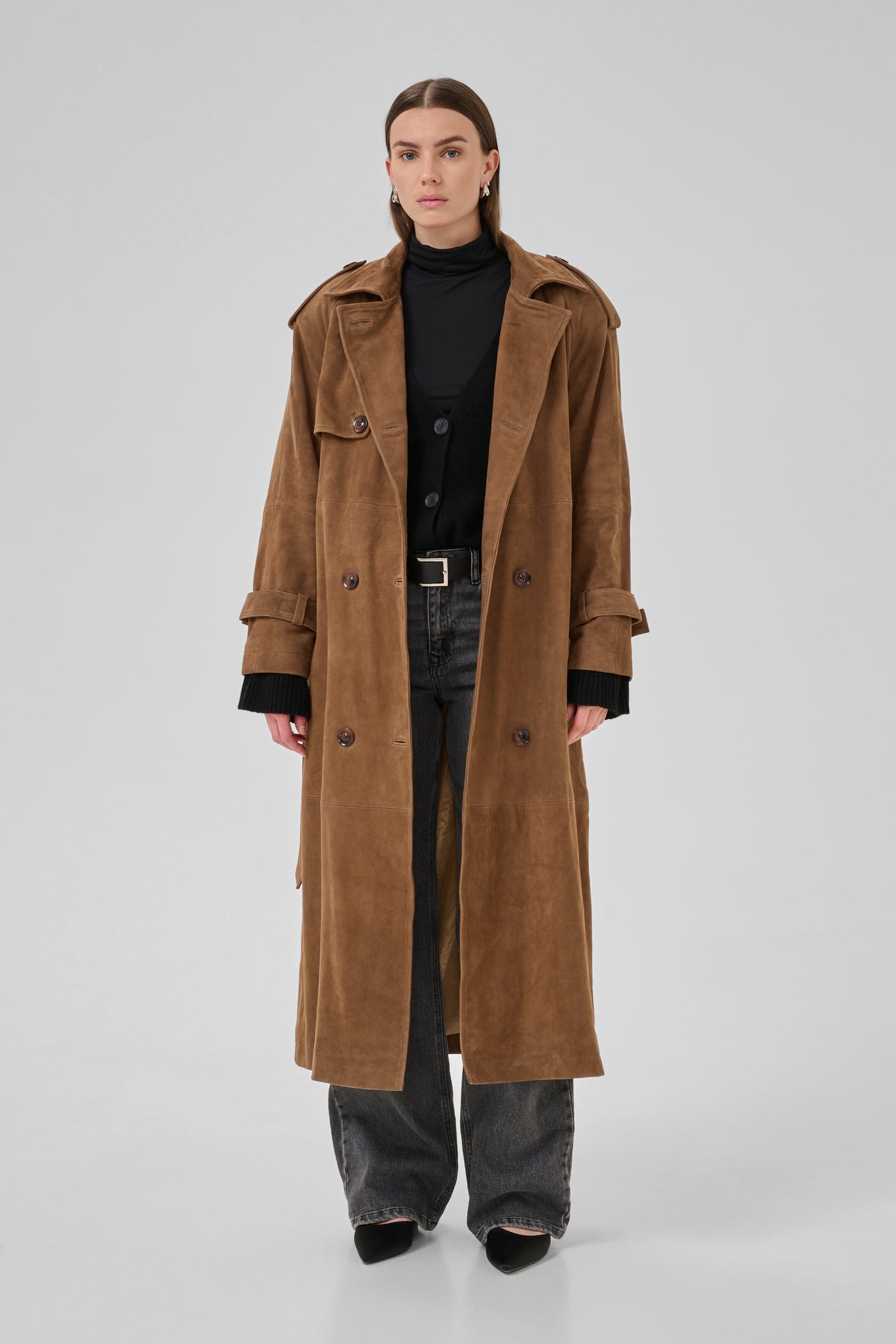 MY ESSENTIAL WARDROBE - Trench coat - Suede Delicioso - Tara