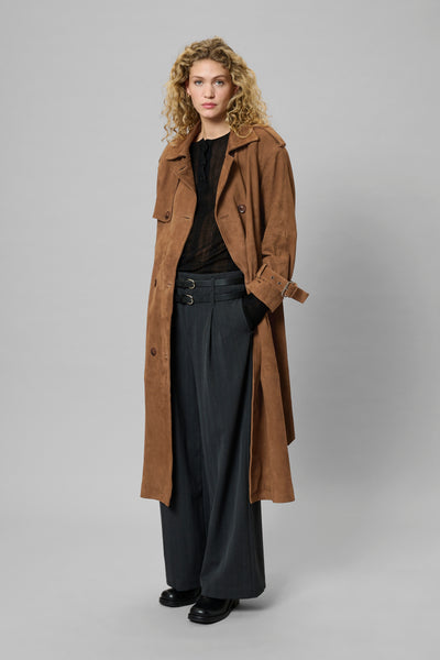 MY ESSENTIAL WARDROBE - Trench coat - Suede Delicioso - Tara