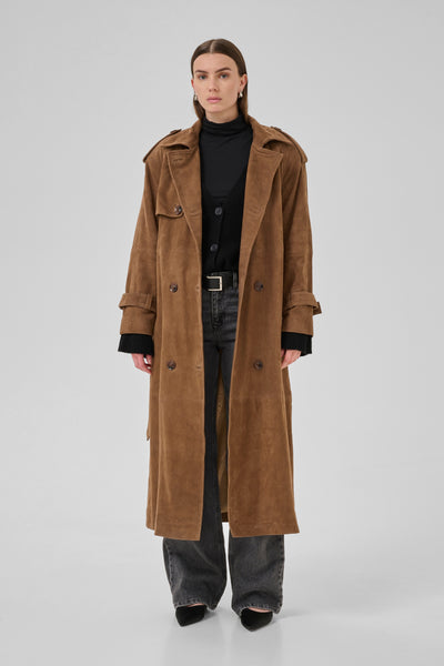 MY ESSENTIAL WARDROBE - Trench coat - Suede Delicioso - Tara