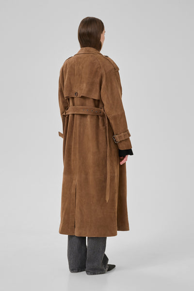 MY ESSENTIAL WARDROBE - Trench coat - Suede Delicioso - Tara