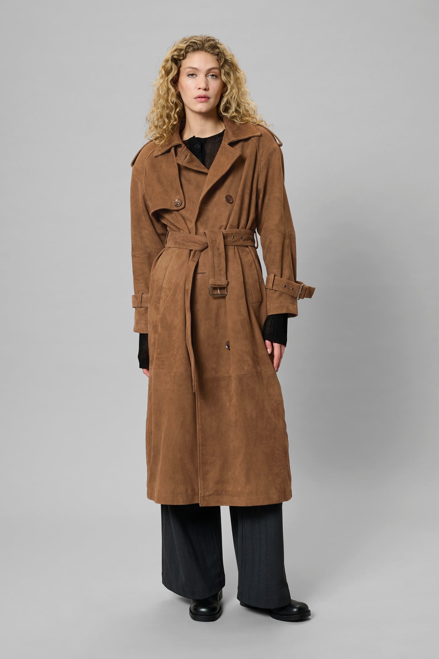 MY ESSENTIAL WARDROBE - Trench coat - Suede Delicioso - Tara