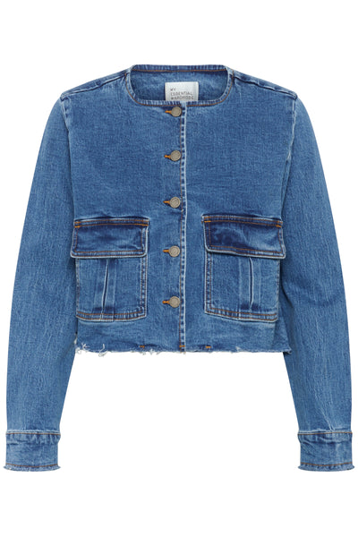 My Essential Wardrobe - Denim jacket - Light blue - Dango