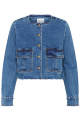 My Essential Wardrobe - Denim jacket - Light blue - Dango