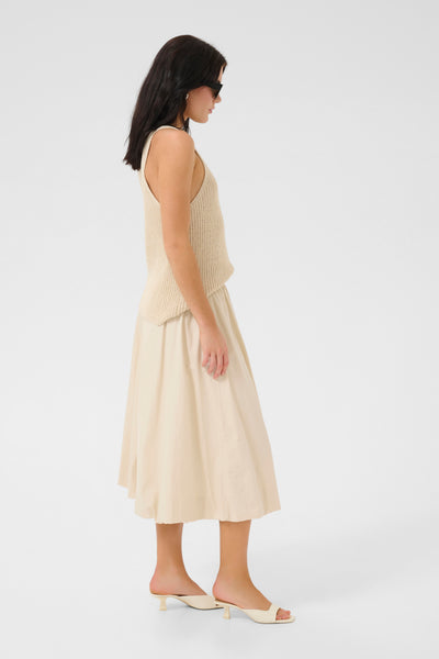 My Essential Wardrobe - Nederdel - Almond milk - Baloon - Sunna