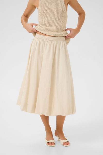 My Essential Wardrobe - Nederdel - Almond milk - Baloon - Sunna